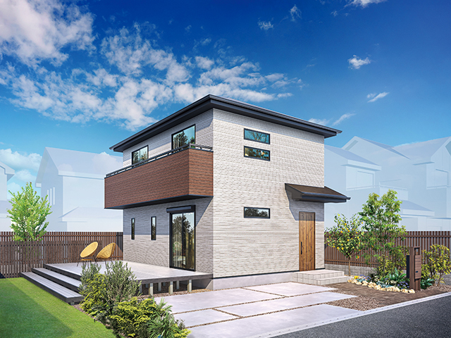 2階建て 24坪 3LDKの外観